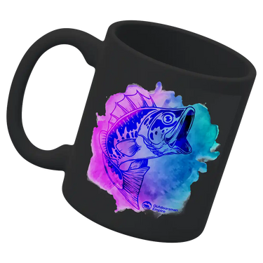 Watercolor Fishing 11oz Mug